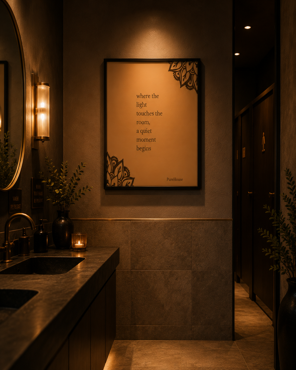 Where the Light Touches the Room | Wall Art