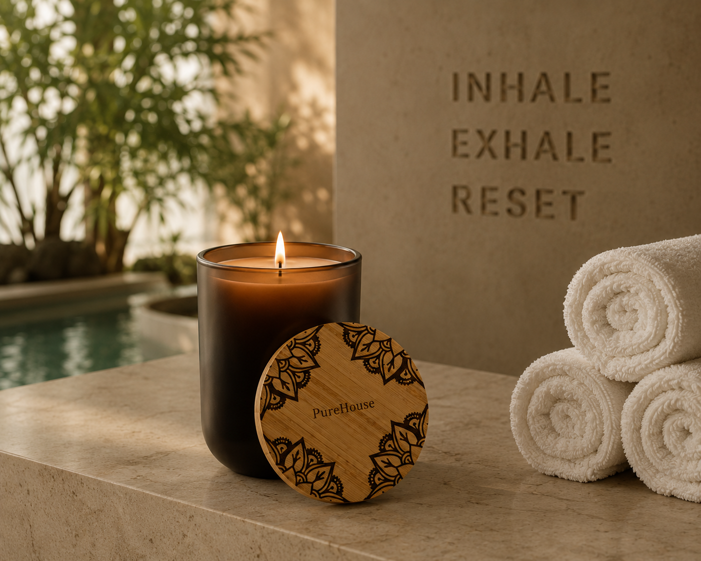 PureHouse Spa Candle