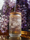 Orchid Line Art | Can Glass